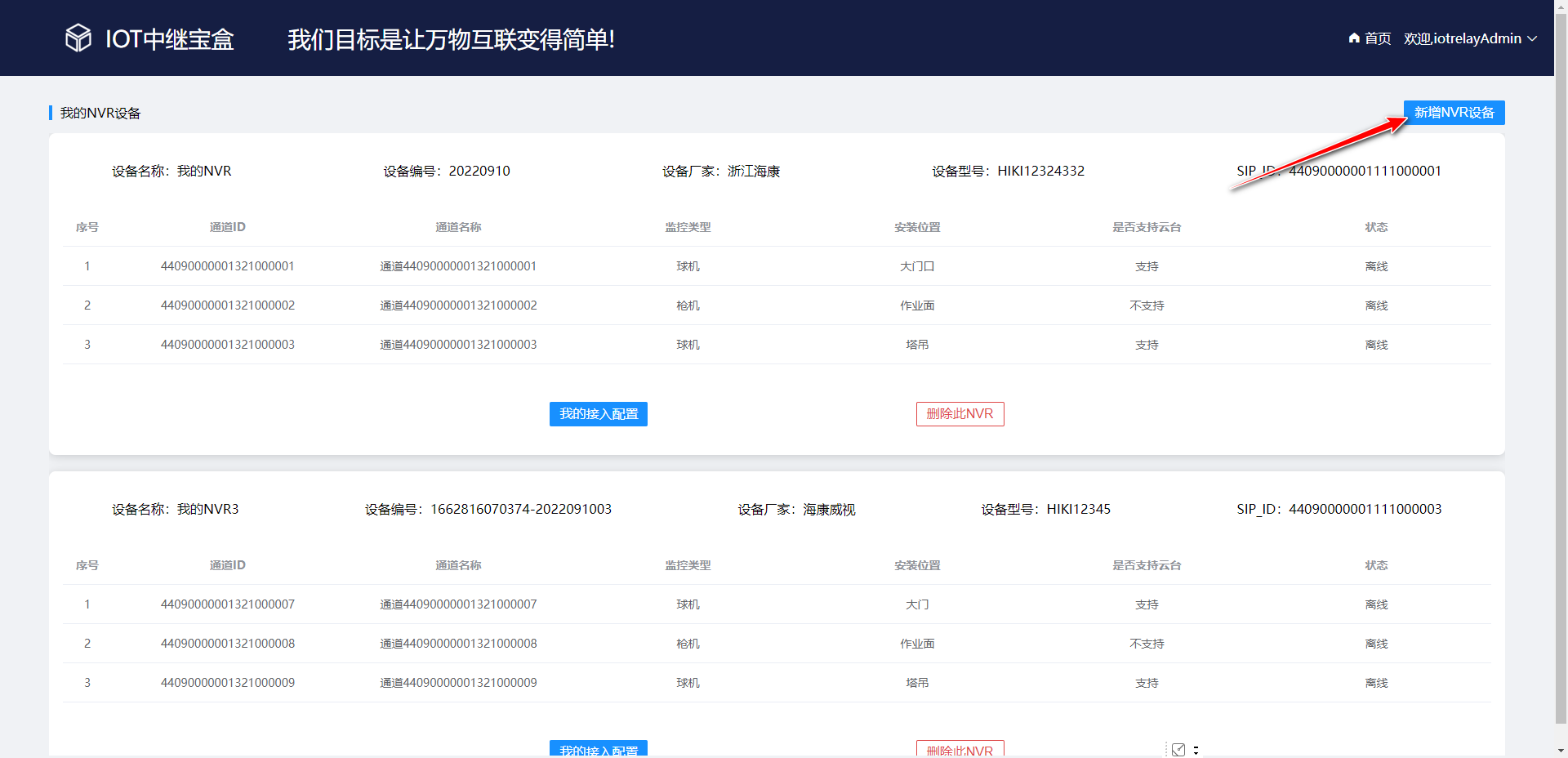 IOT中继宝盒