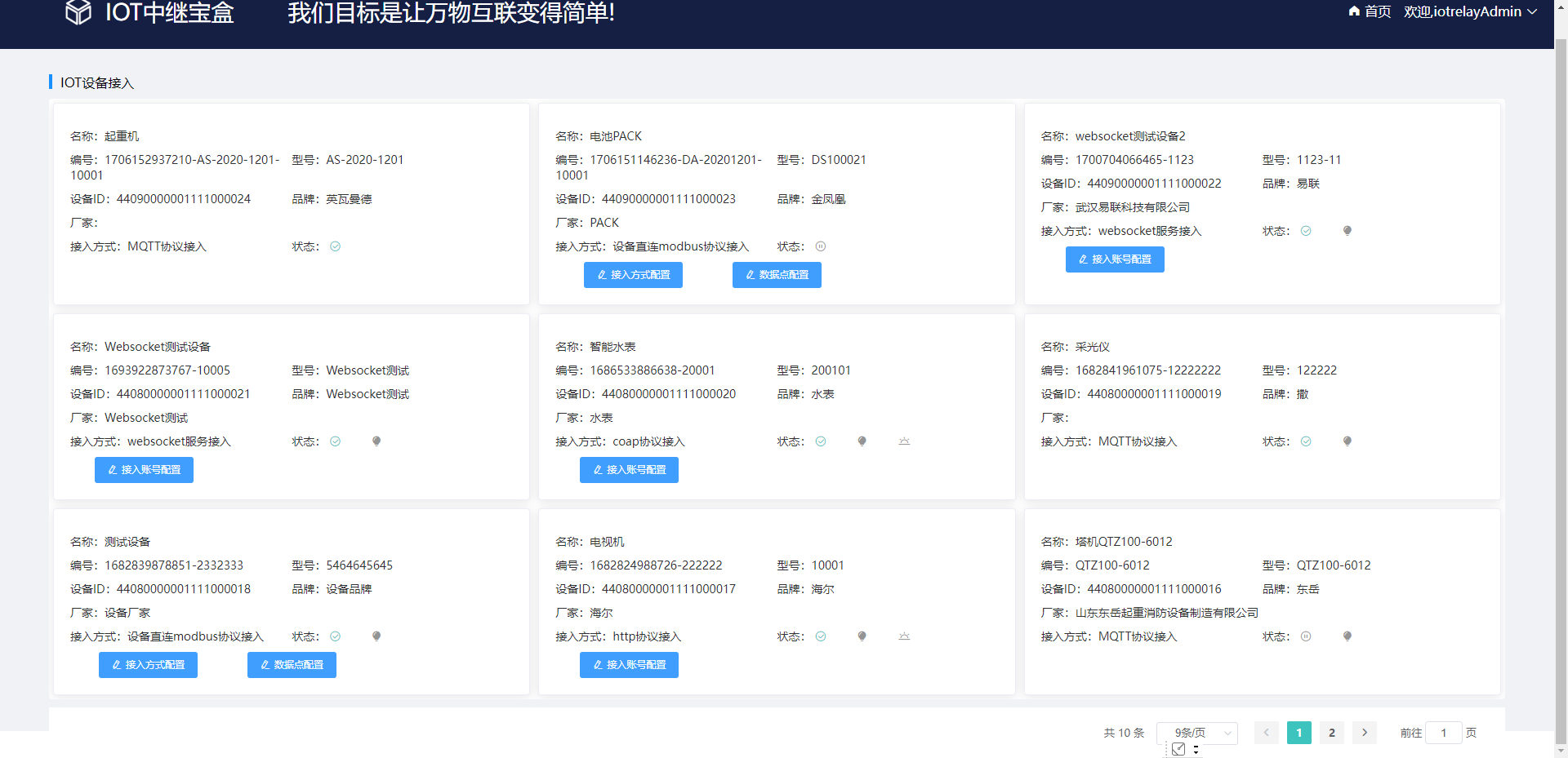 IOT中继宝盒