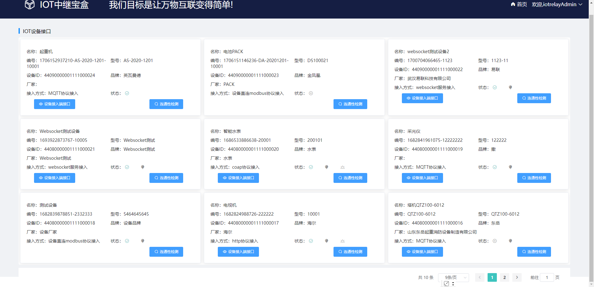 IOT中继宝盒